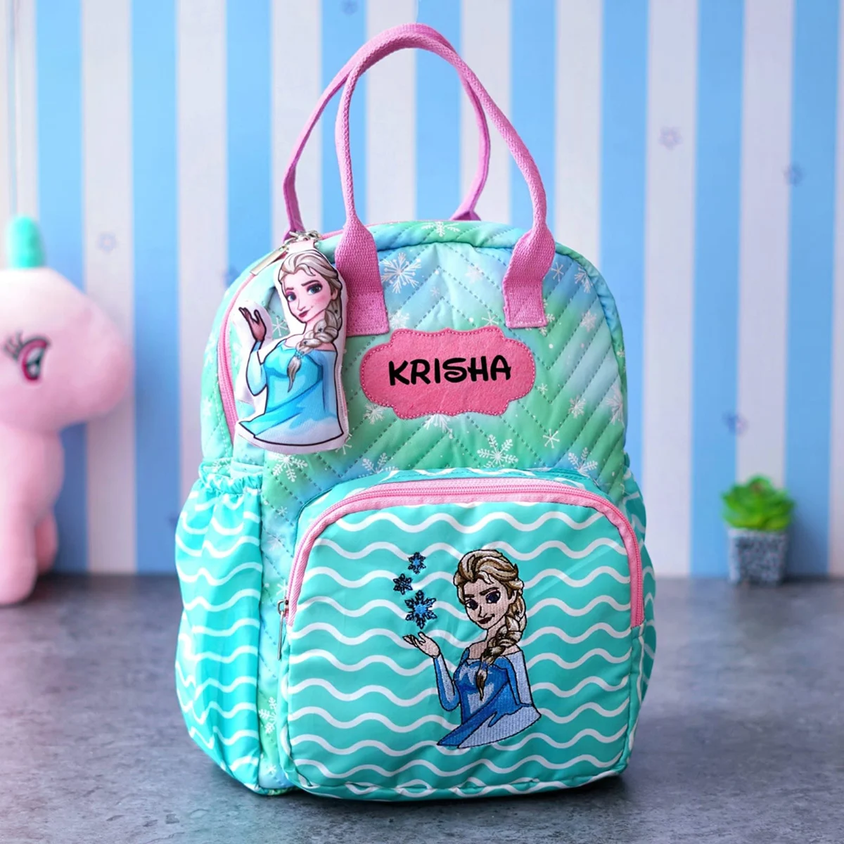 Personalised Box bagpack Frozen (2)