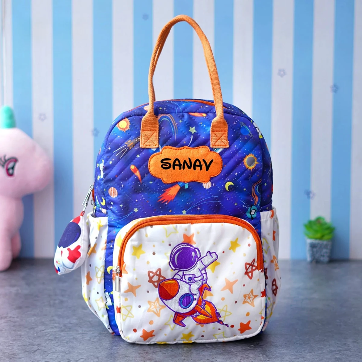 Personalised Box bagpack Space (3)