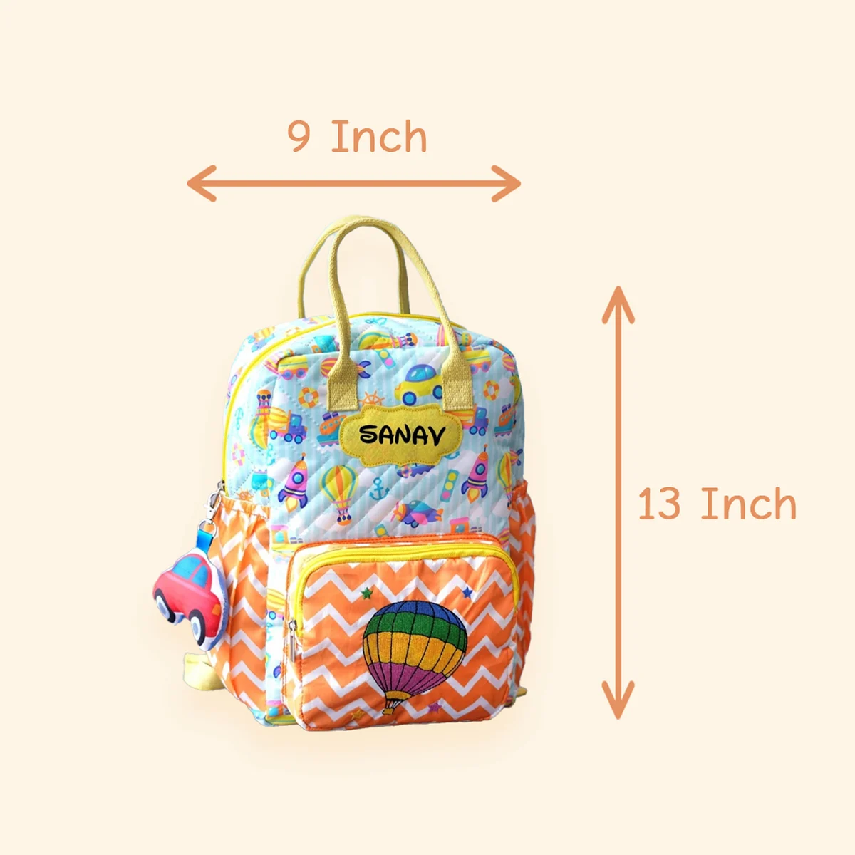 Personalised Box bagpack Transport (2)