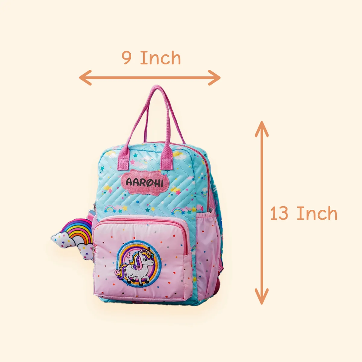 Personalised Box Bagpack Unicorn - Image 3