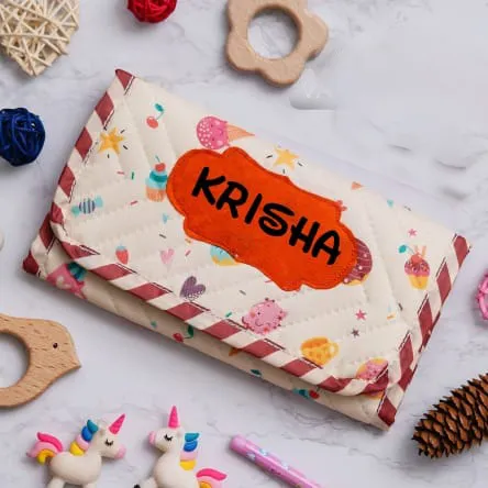 Personalised Mini 3 fold multi purpose pouch Candy