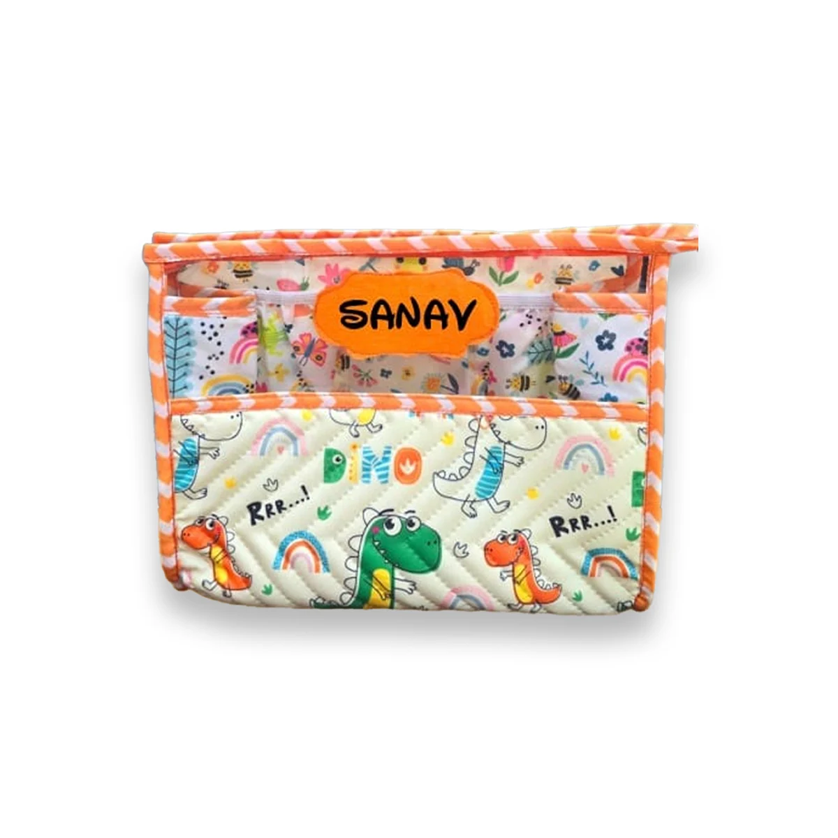 Personalised Mini Multipurpose travel kit Dinosaur