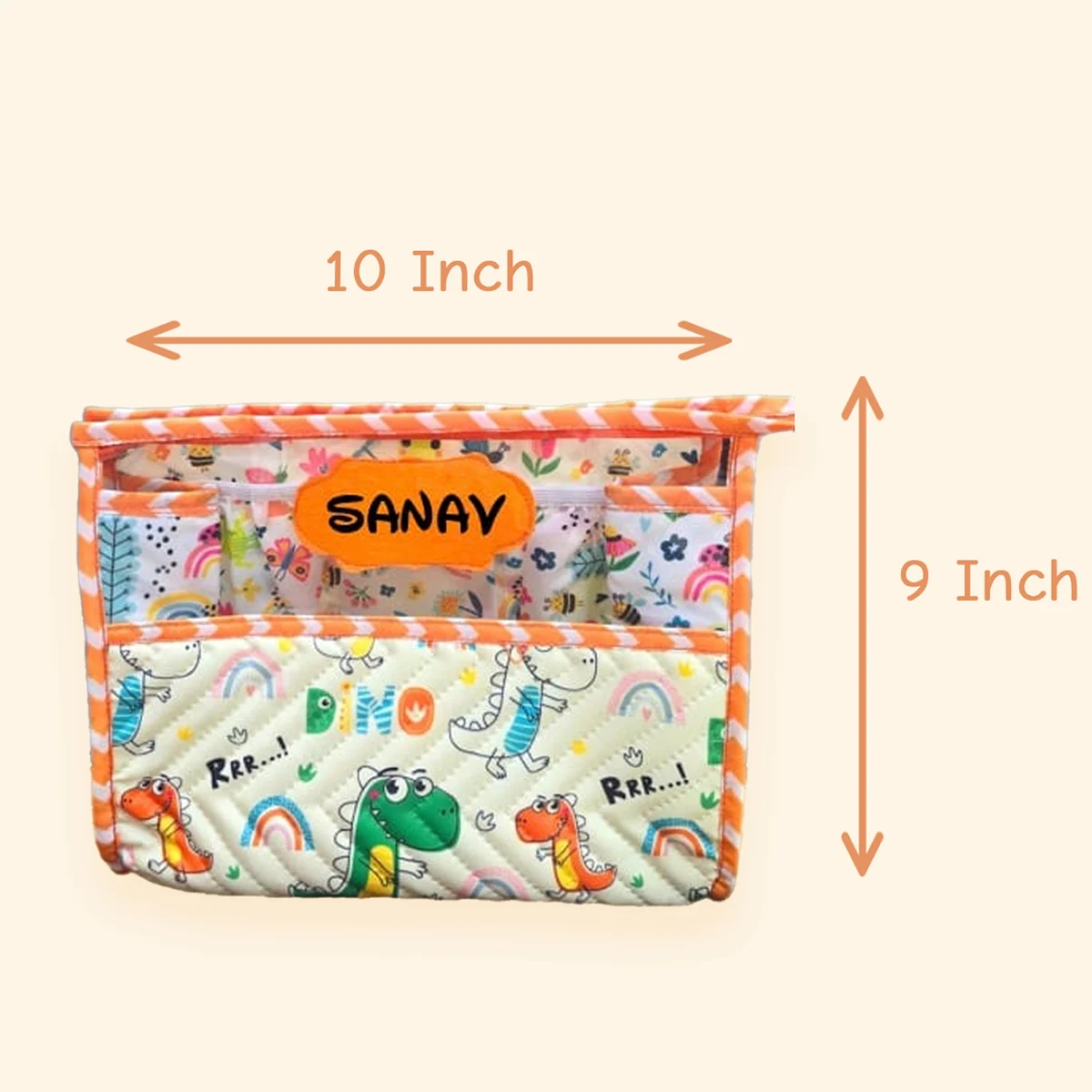 Personalised Mini Multipurpose travel kit Dinosaur (2)