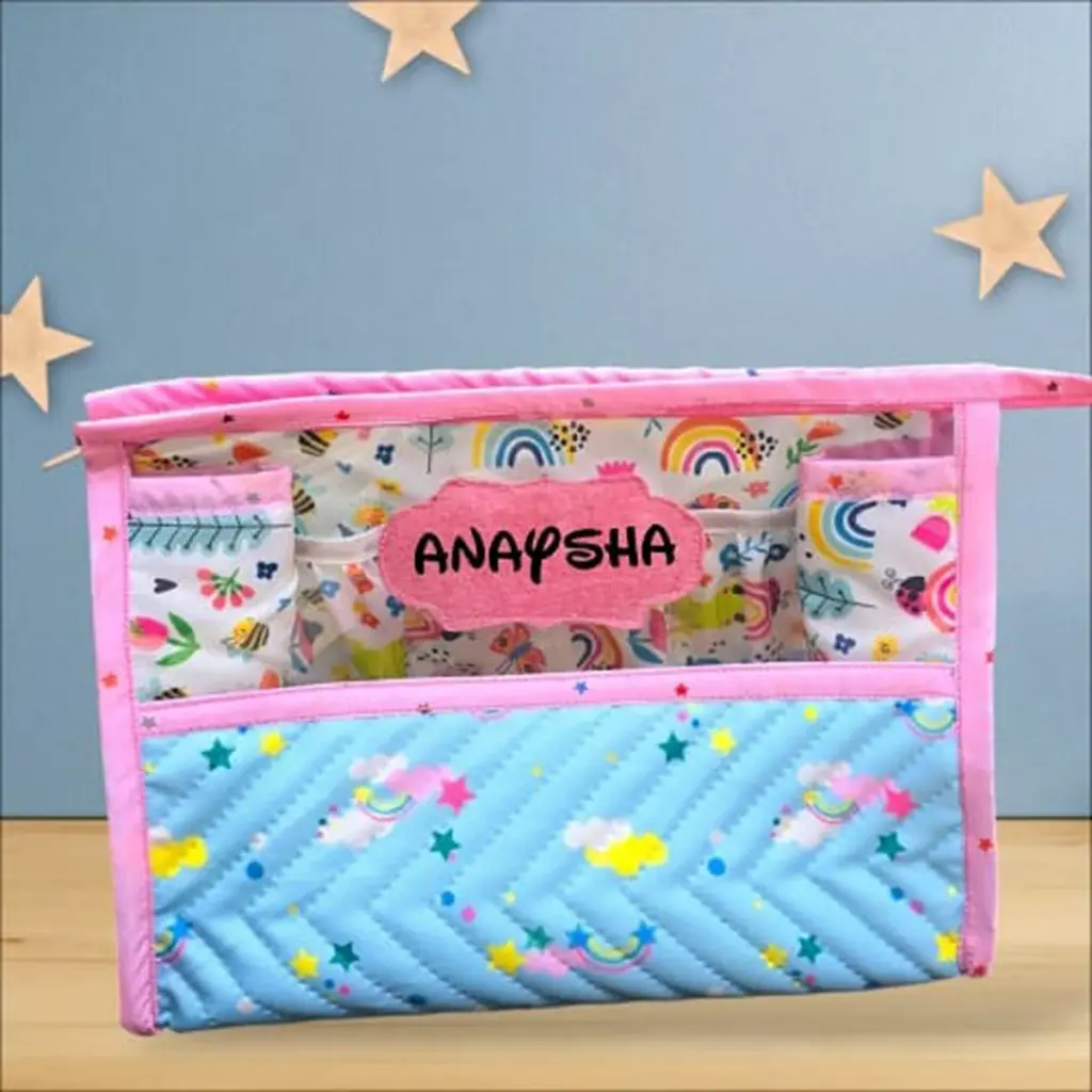 Personalised Mini Multipurpose travel kit Rainbow (2)