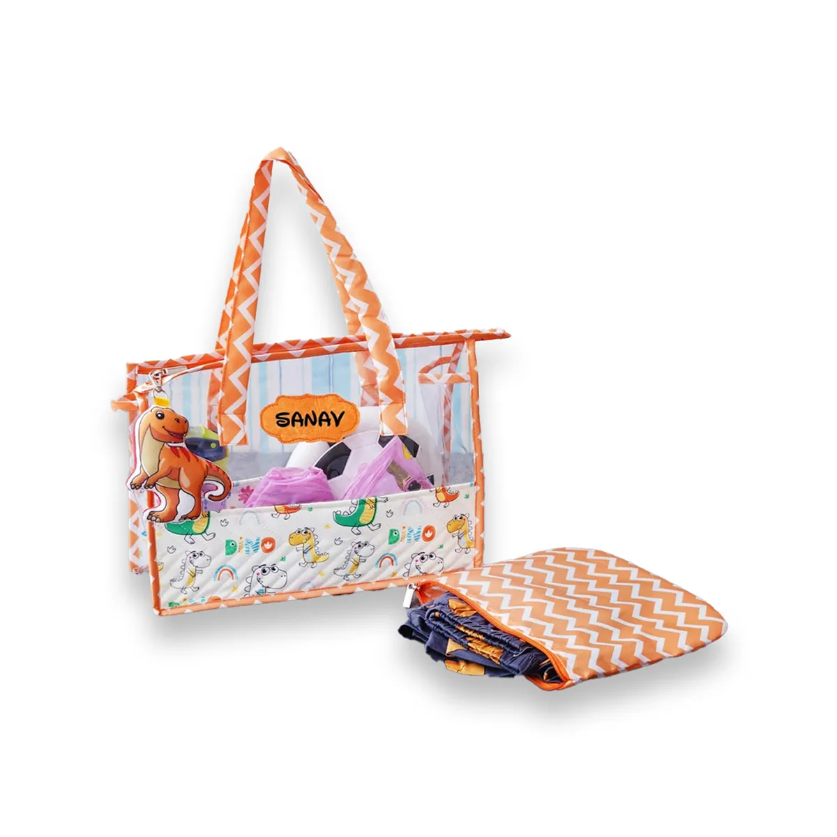 Personalised Premium Swimming Bag Dinosaur