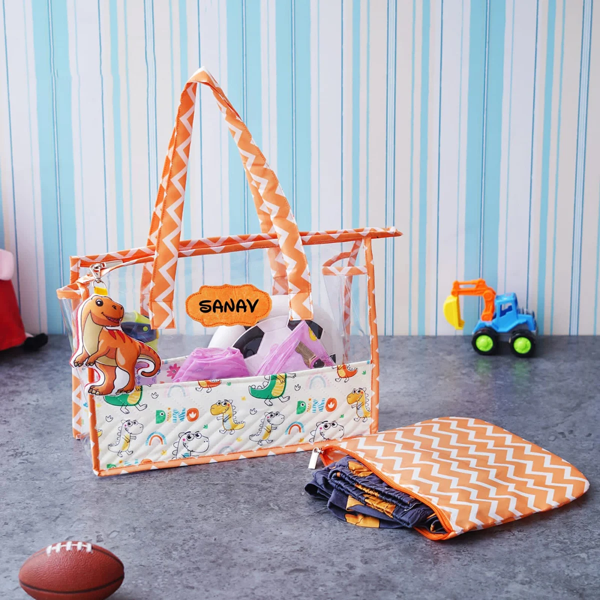 Personalised Premium Swimming Bag Dinosaur