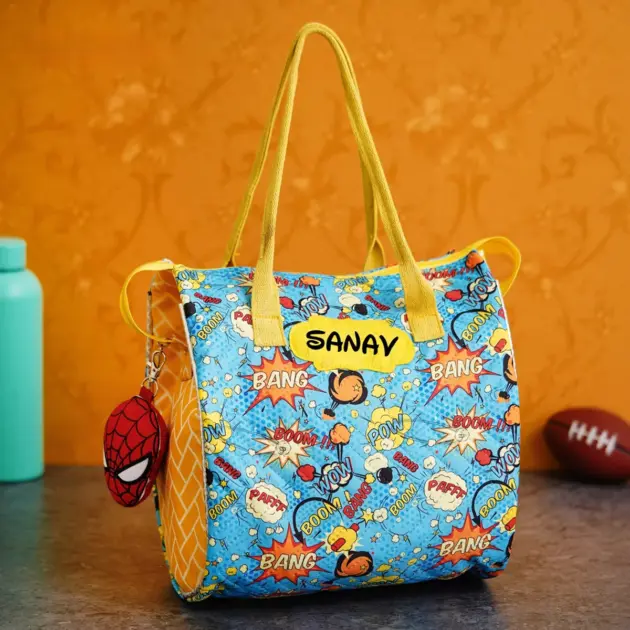 Personalised Tote bags Superhero (2)