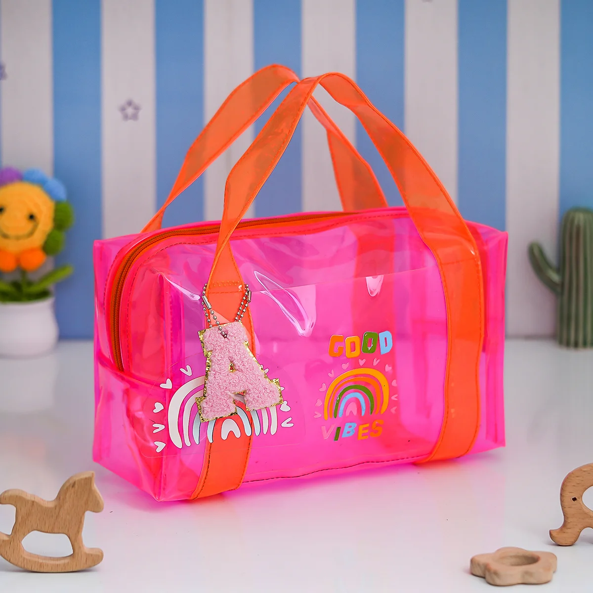 Jelly Dome Bag Pink (1)