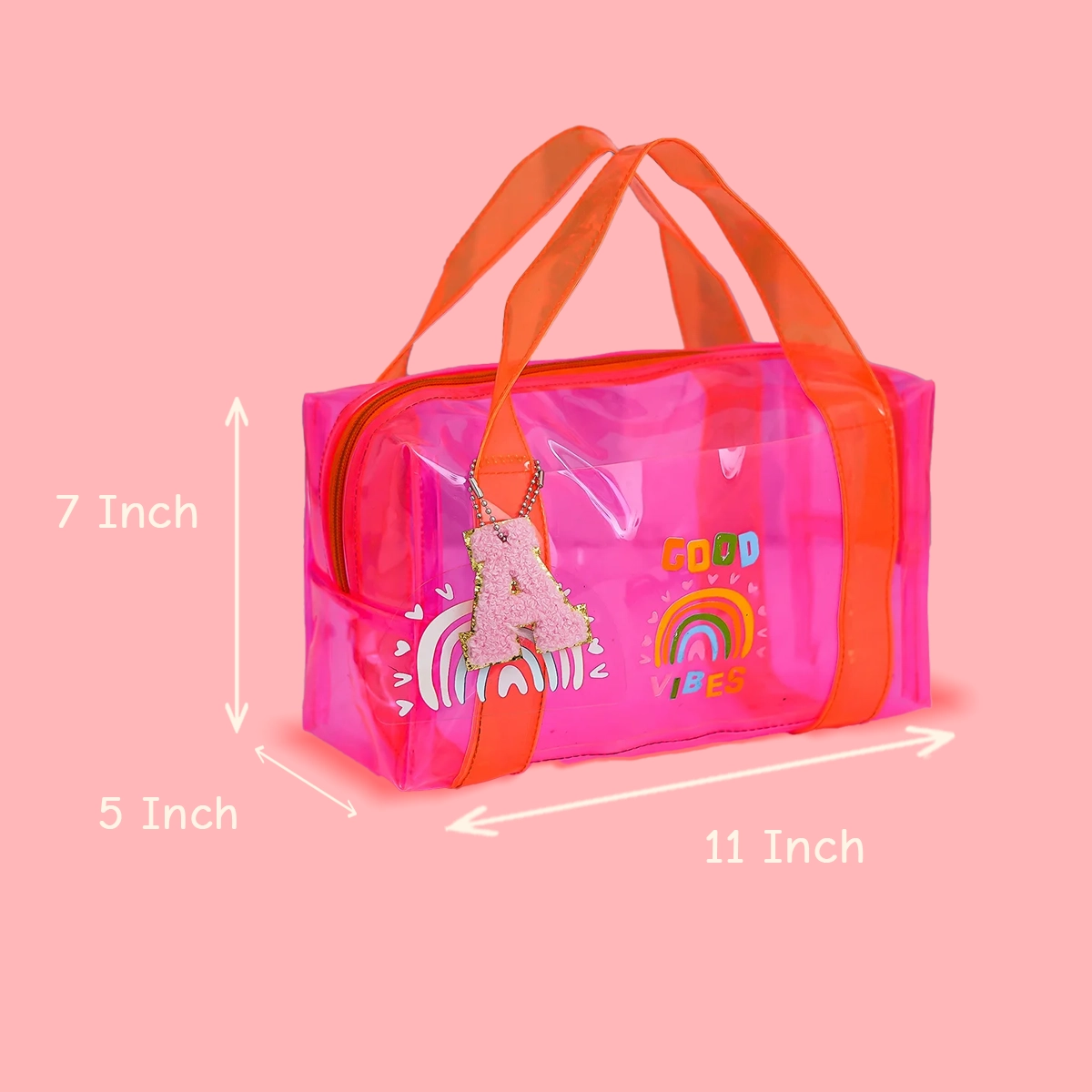 Jelly Dome Bag Pink (3)