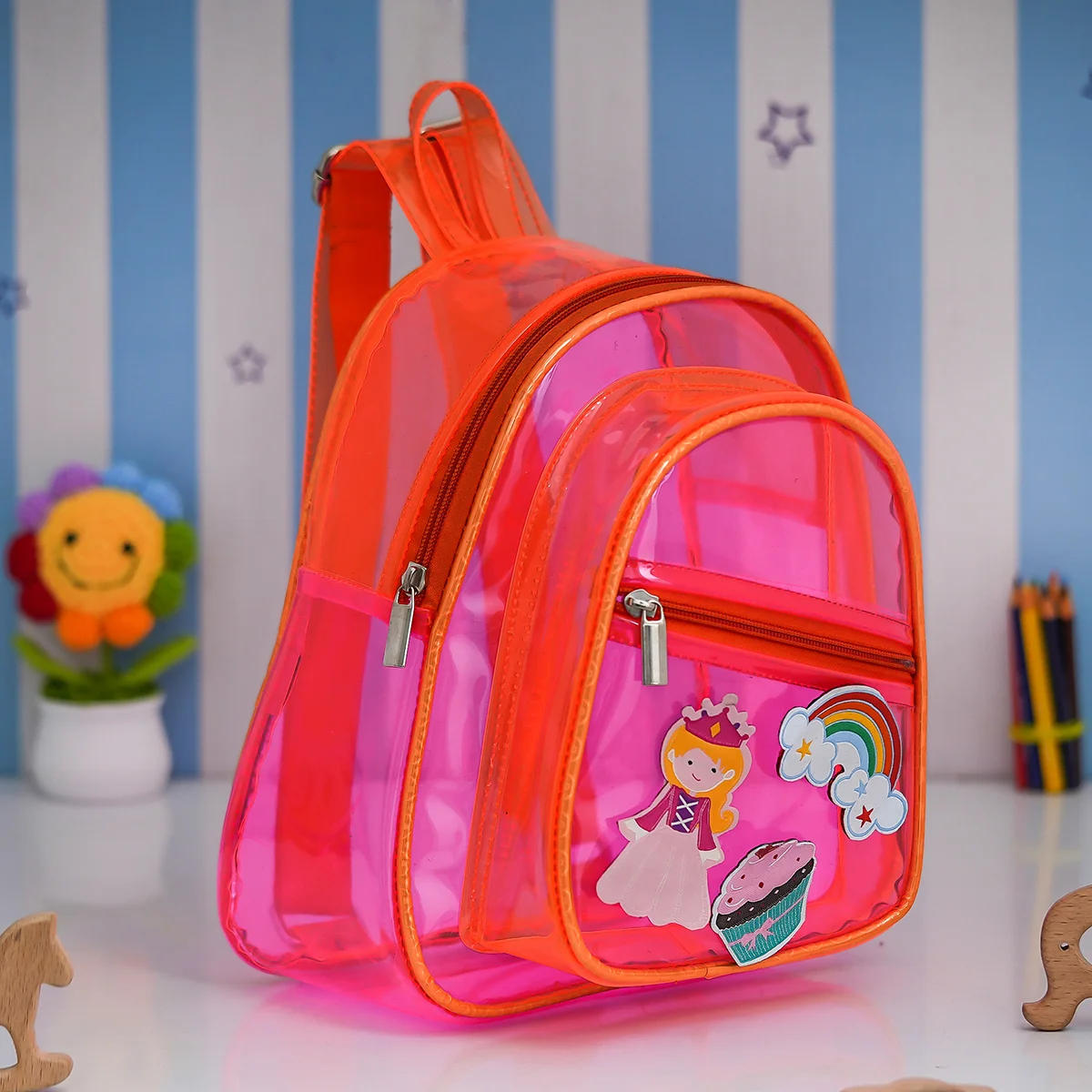 Jelly Picnic Bag Pink (1)