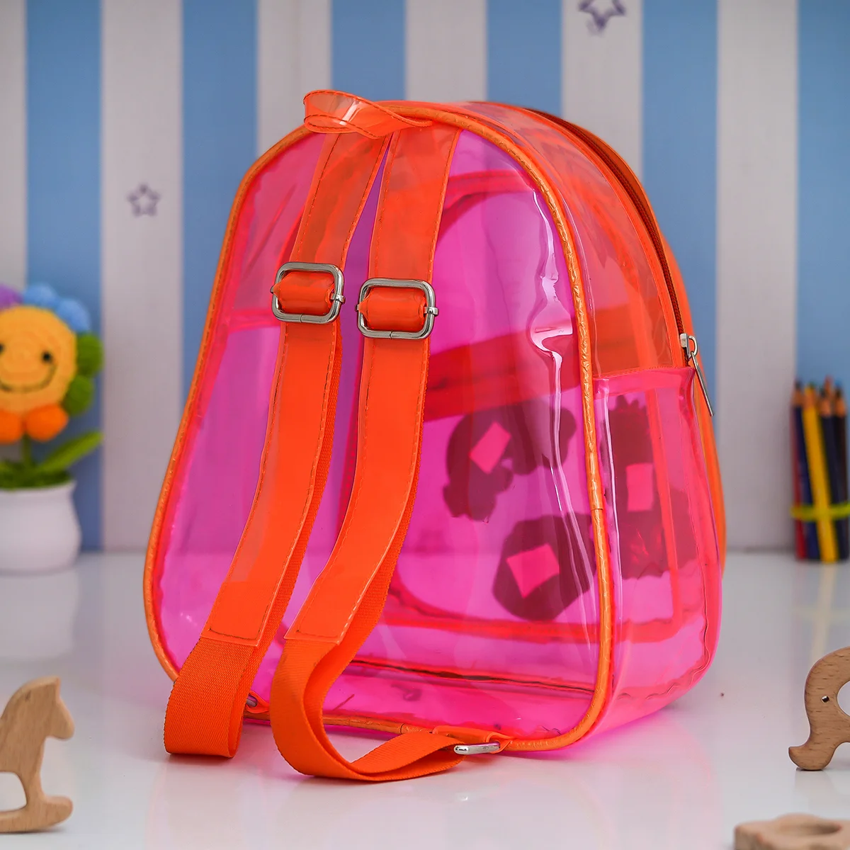 Jelly Picnic Bag Pink (2)