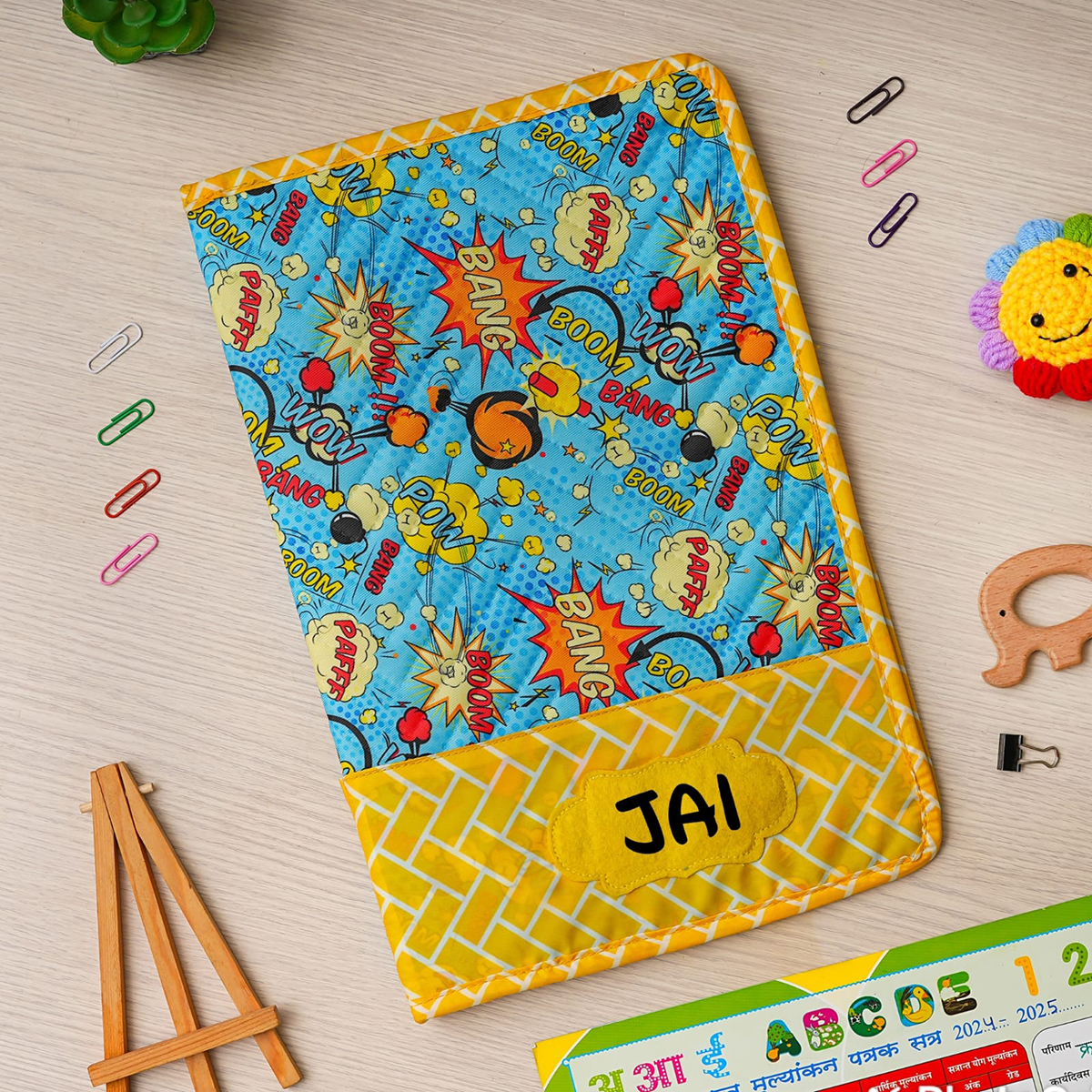 Personalise File Folder Superhero