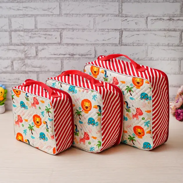 Personalised 3 Piece Organiser Jungle