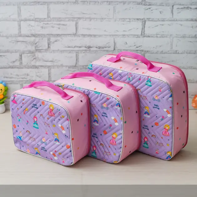 Personalised 3 Piece Organiser Princess (1)