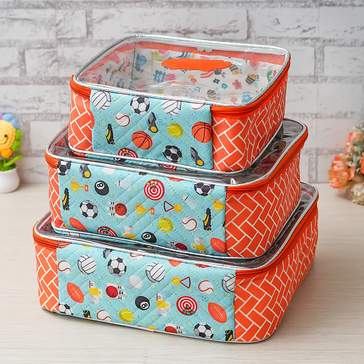 Personalised 3 Piece Organiser Sports (5)