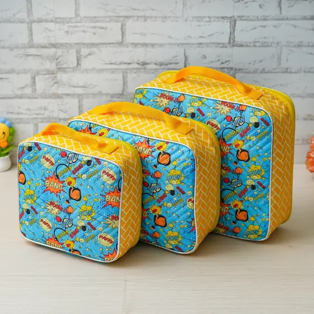 Personalised 3 Piece Organiser Superhero (1)