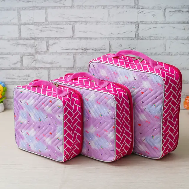 Personalised 3 Piece Organiser Unicorn