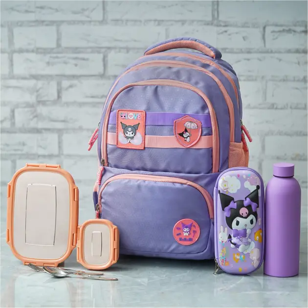 Personalised Medium Backpack Combo - Kuromi