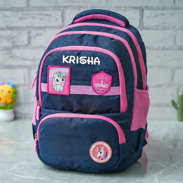 Personalised Medium Backpack - Unicorn