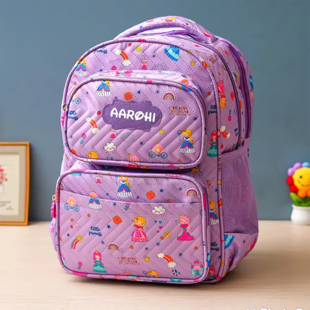 Personalised Premium Large Backpack - Princess