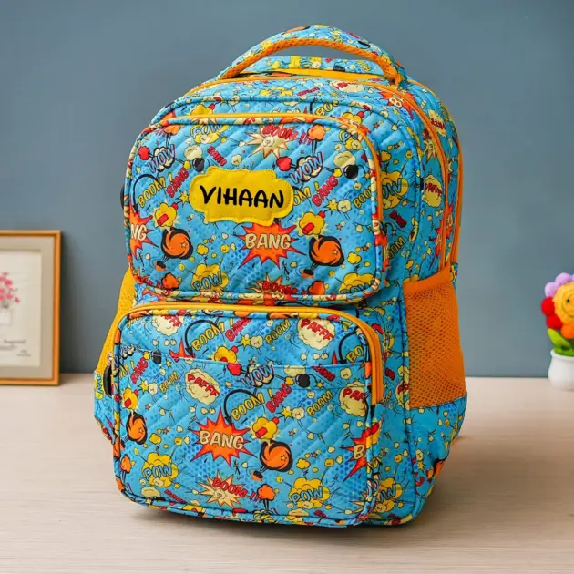 Personalised Premium Large Backpack - Superhero