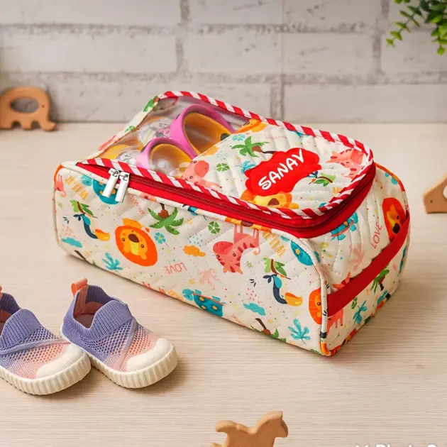 Personalised Shoe Bag Jungle (4)