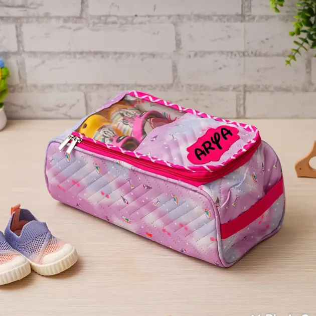 Personalised Shoe Bag Unicorn (4)