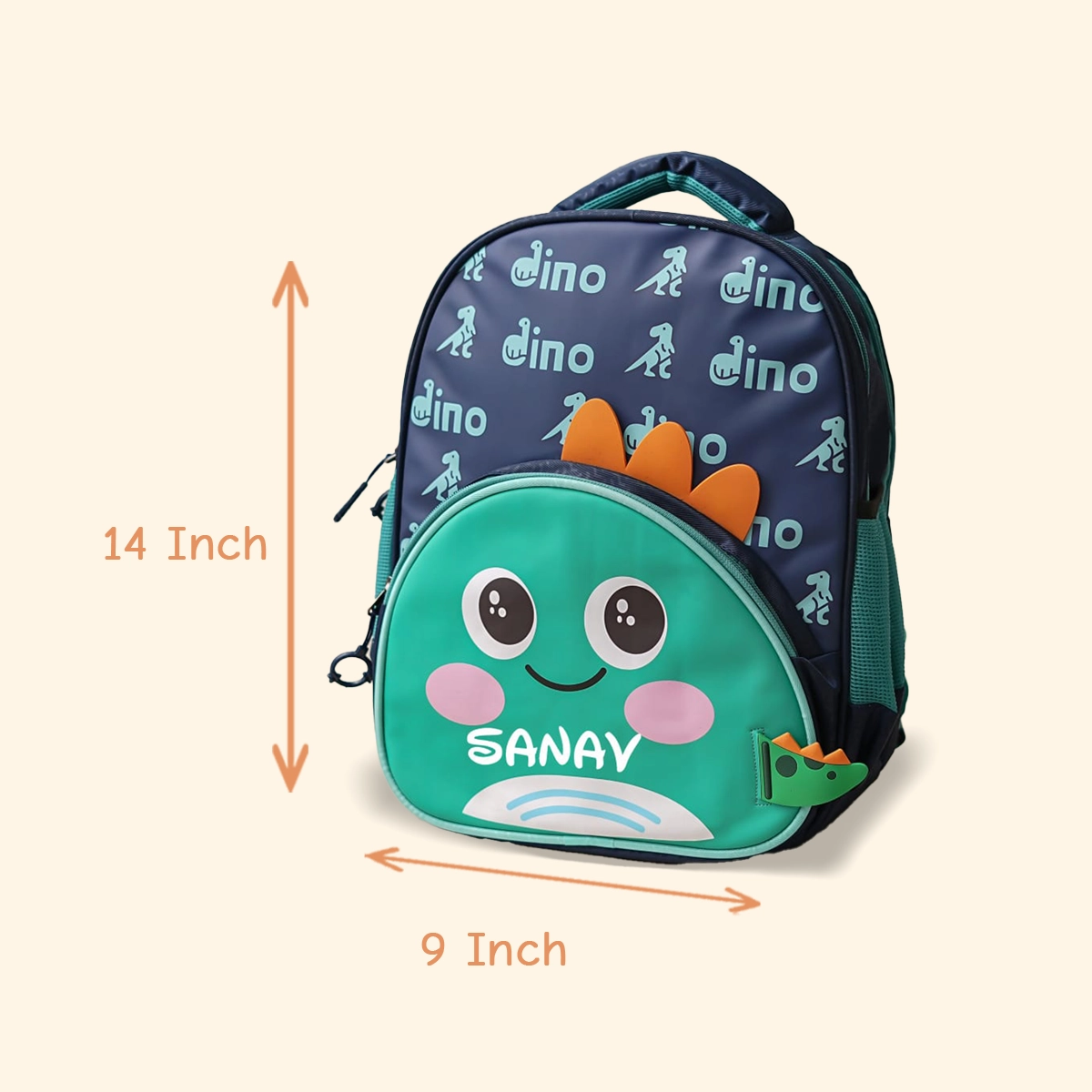 Personalised Small Backpack - Dinosaur - Image 2
