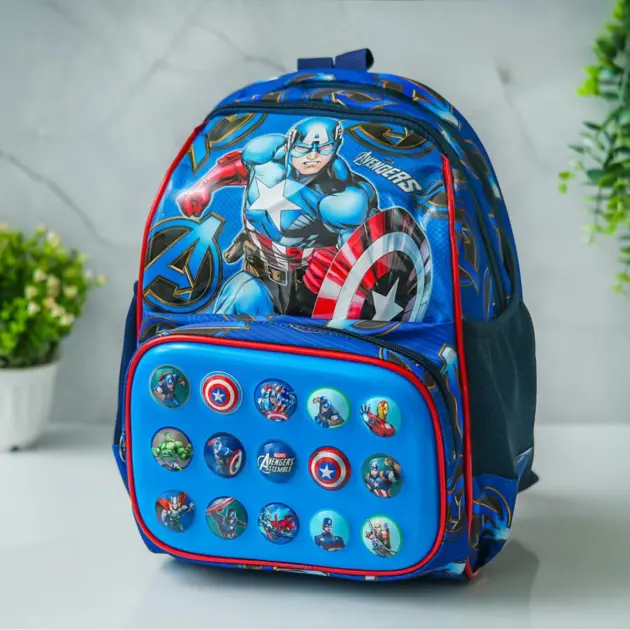 Personalised Captain America Shell Bag