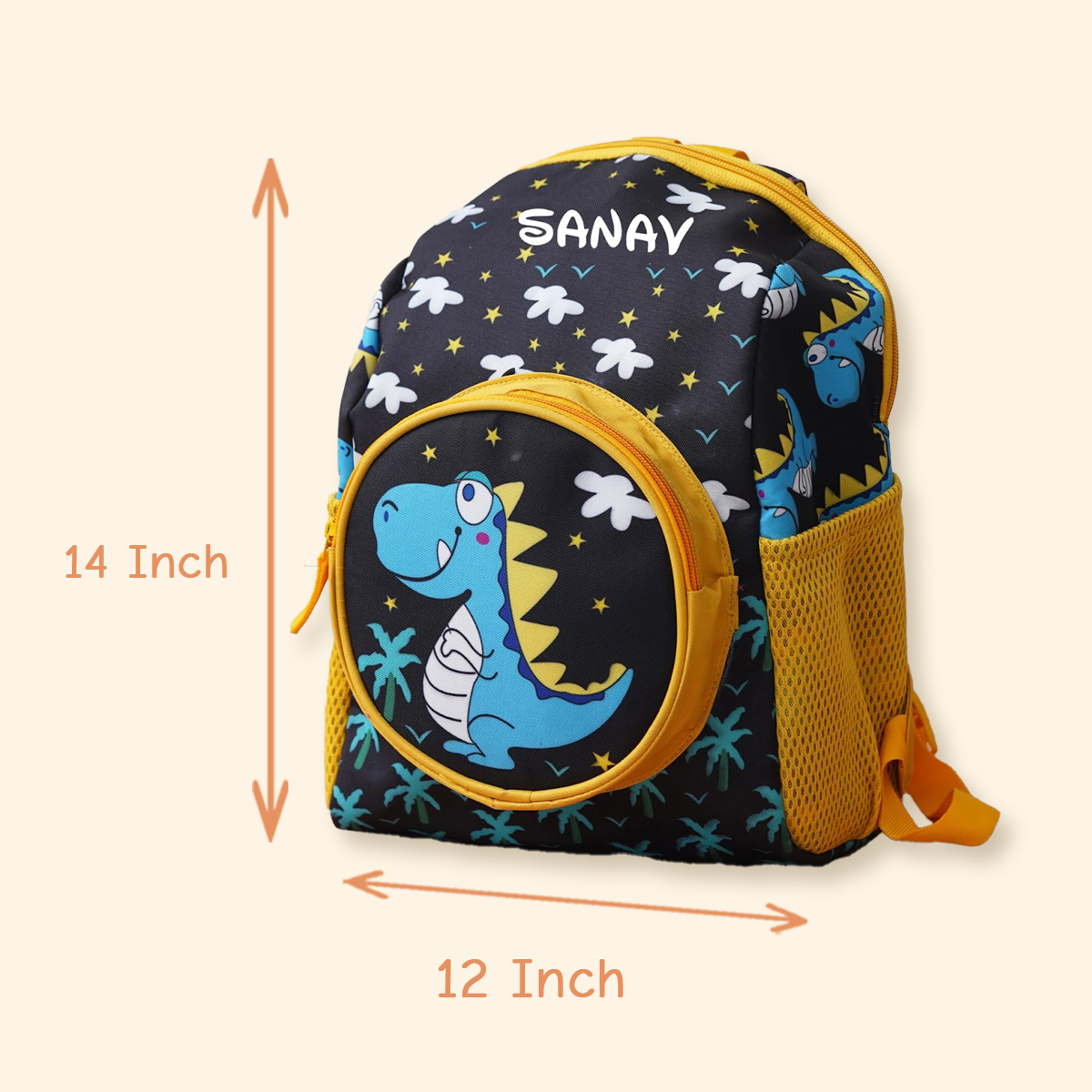Personalised Dinosaur Junior Bag - Image 2