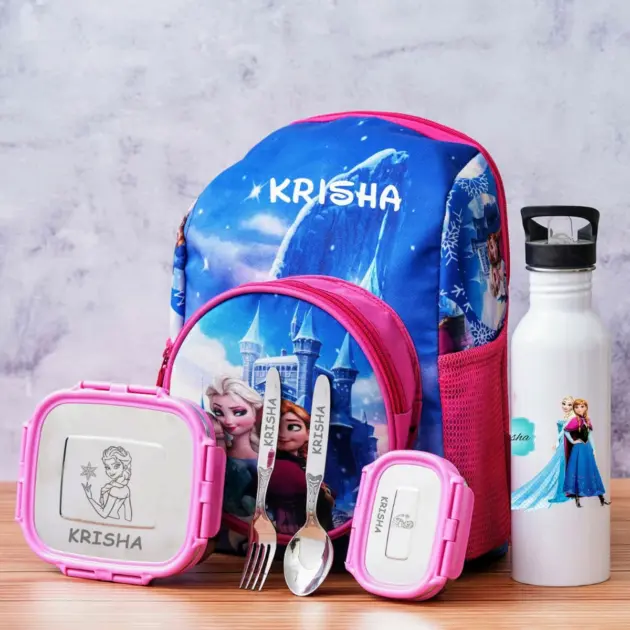 Personalised Frozen Junior Bag Combo