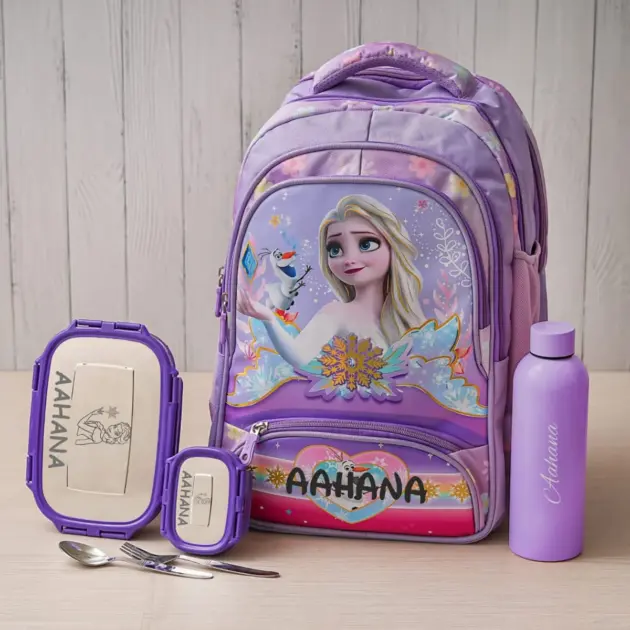 Personalised Frozen Magical Combo - Purple