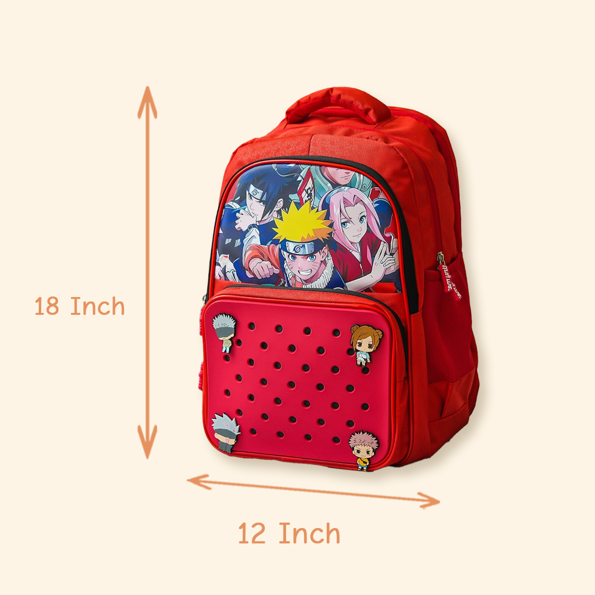 Personalised Large Naruto Backpack Combo - Image 3