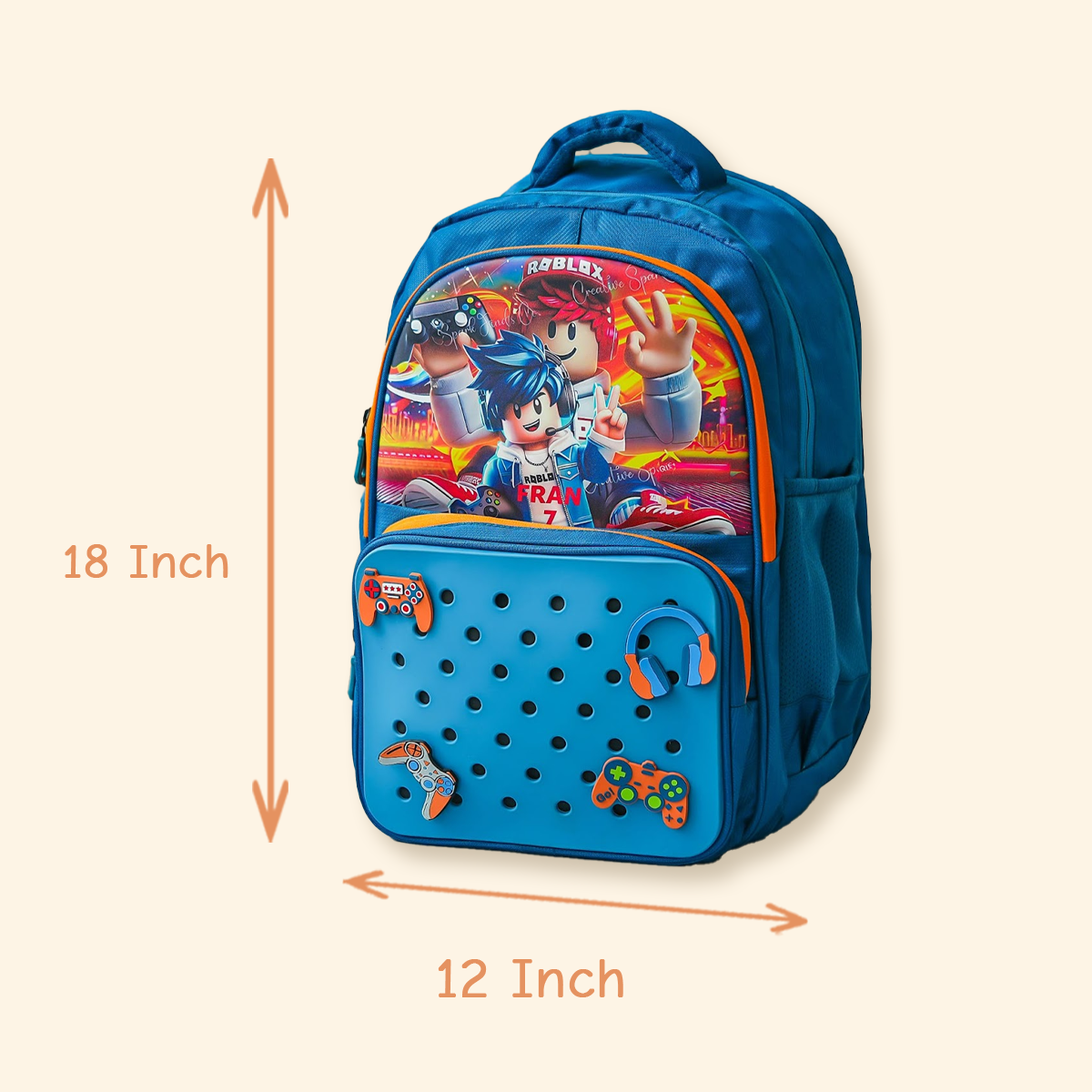 Personalised Large Roblox Backpack Combo - Image 3