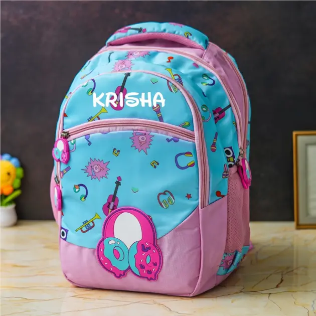 Personalised Music Medium Backpack