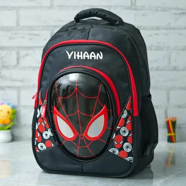 Personalised Premium Spiderman Backpack