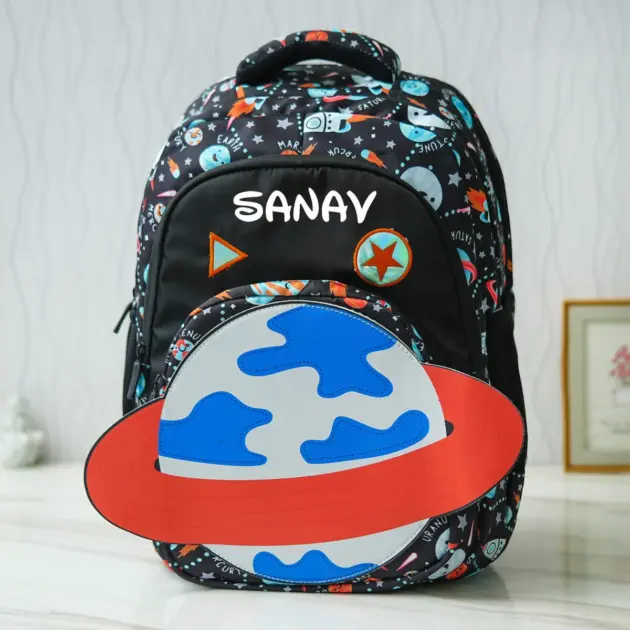 Personalised Space Large Backpack