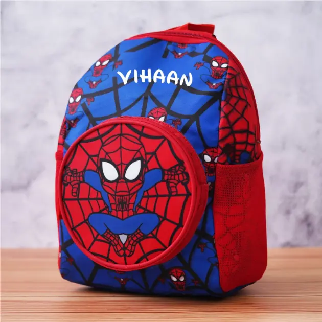 Personalised Spiderman Junior Bag