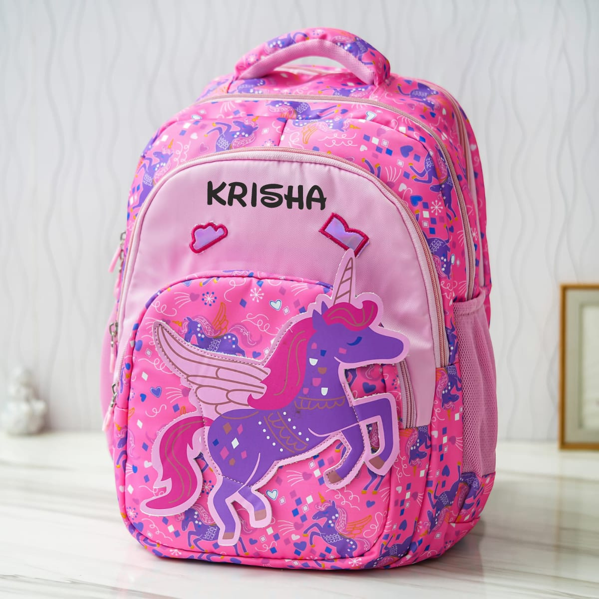 Personalised Unicorn Large Backpack Combo - Image 2