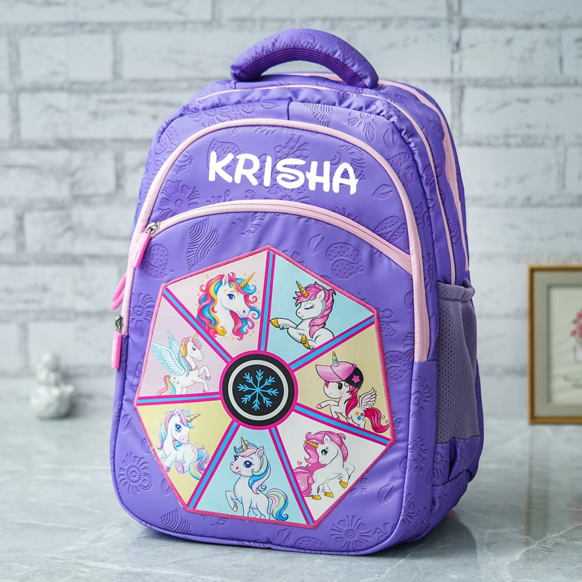 Personalised Unicorn Theme Large Backpack Combo - Image 2